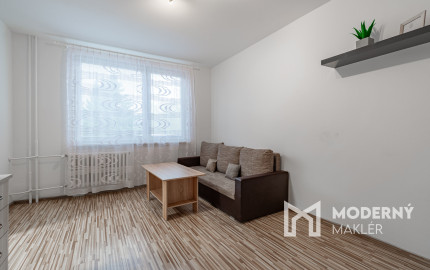 Na predaj kompletne zariadený 1 - izbový byt v Skalici