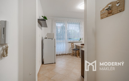 Na predaj kompletne zariadený 1 - izbový byt v Skalici
