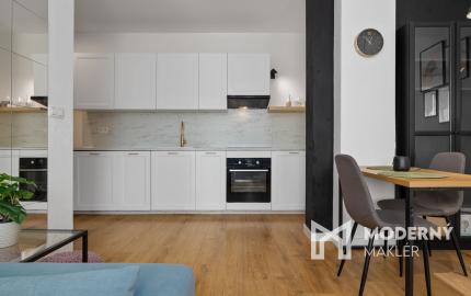 Na prenájom moderný 2-izbový byt kúsok od centra Bratislavy