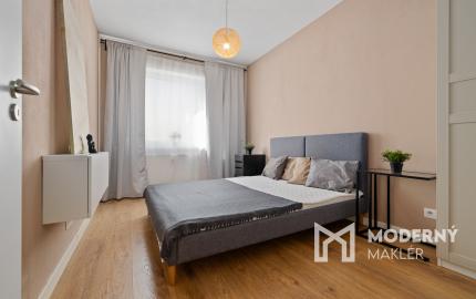 Na prenájom moderný 2-izbový byt kúsok od centra Bratislavy