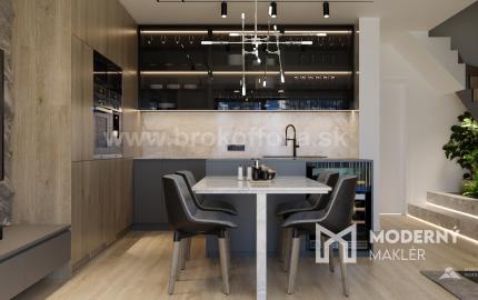 Na predaj nové moderné rodinné domy na Brokoffovej ulici v Poprade