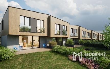 Na predaj nové moderné rodinné domy na Brokoffovej ulici v Poprade