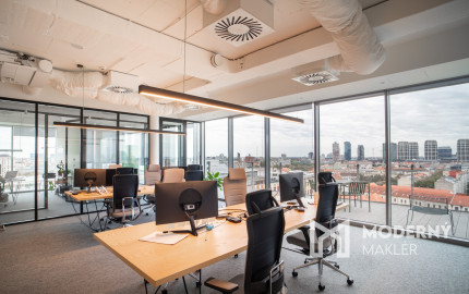 PARK ONE: Na prenájom moderné kancelárske priestory v centre Bratislavy