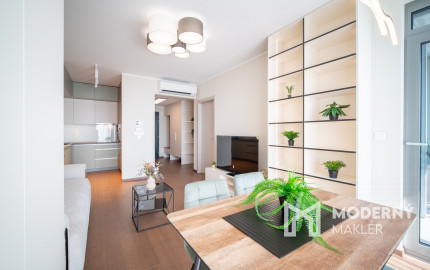 Na prenájom 2-izbový byt v Eurovea Tower – Bratislava