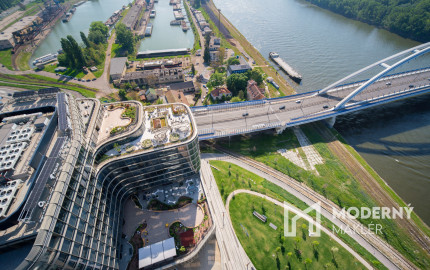 Na prenájom 2-izbový byt v Eurovea Tower – Bratislava