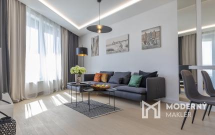 Na prenájom štýlový 3-izbový byt v SKYPARK RESIDENCE s výhľadom na prístav