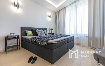 Na prenájom štýlový 3-izbový byt v SKYPARK RESIDENCE s výhľadom na prístav