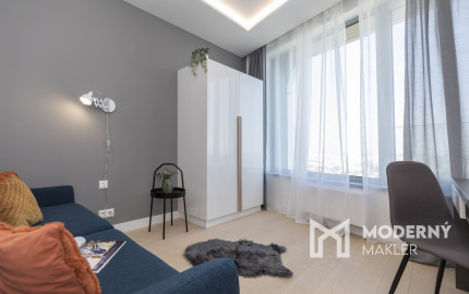 Na prenájom štýlový 3-izbový byt v SKYPARK RESIDENCE s výhľadom na prístav