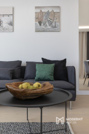 Na prenájom štýlový 3-izbový byt v SKYPARK RESIDENCE s výhľadom na prístav