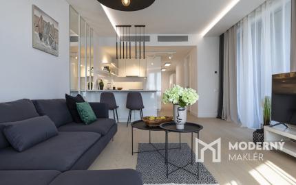 Na prenájom štýlový 3-izbový byt v SKYPARK RESIDENCE s výhľadom na prístav