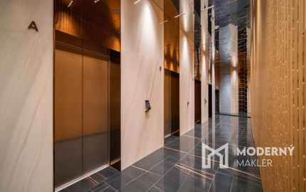 Na prenájom 2-izbový byt so šatníkom v Eurovea Tower – Bratislava