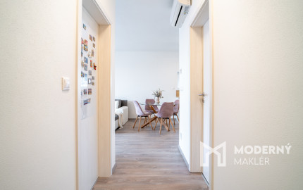 REZERVOVANÉ: Na predaj moderný 2-izbový byt v Kostolišti