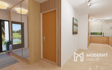 Na predaj 4-izbová novostavba s dvojgarážou v Suchohrade