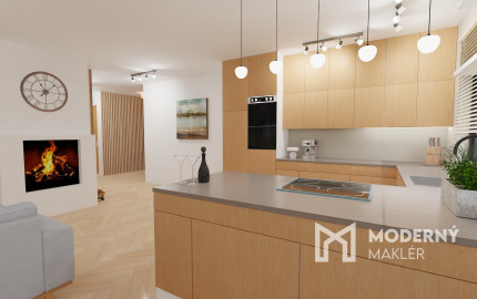 Na predaj 4-izbová novostavba s dvojgarážou v Suchohrade