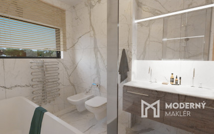 Na predaj 4-izbová novostavba s dvojgarážou v Suchohrade