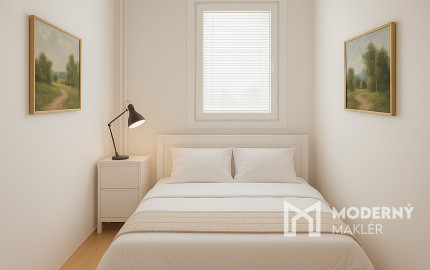 Na predaj priestranný 2-izbový byt vo vyhľadávanej časti v Trnave