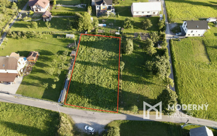 Na predaj stavebný pozemok v obci Skalité