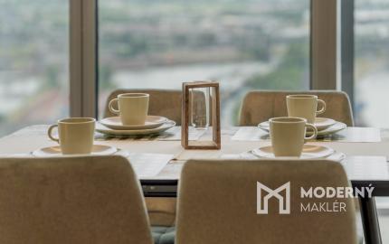 Na prenájom 2-izbový byt v Eurovea Tower – Bratislava