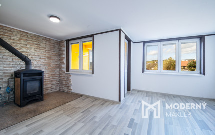 Na predaj priestranný 3-izbový byt v Zákamennom