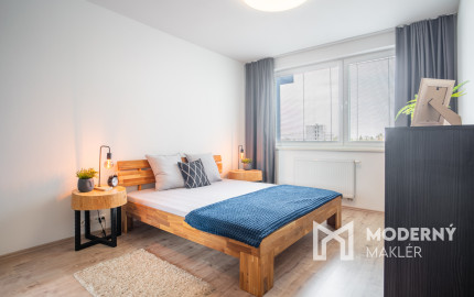 Na prenájom slnečný 3-izbový byt v Malackách