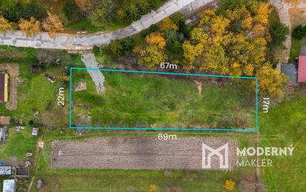 Na predaj veľkorysý pozemok s povolením a projektom v Čižaticiach