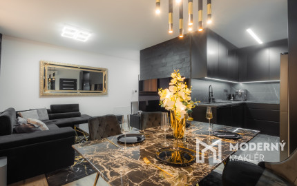 Na predaj kompletne zariadený 2-izbový byt v obci Kunerad