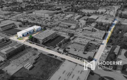 Na predaj novostavba haly s výbornou dostupnosťou v priemyselnej časti Šamorína určená na výrobu a skladovanie