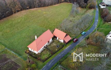 Na predaj autentická chalúpka 15km od Banskej Štiavnice