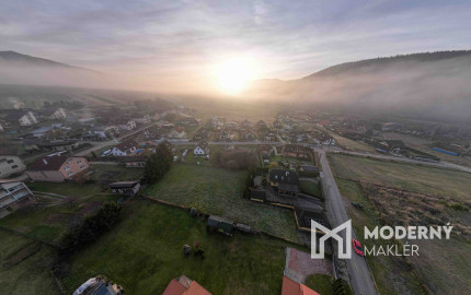 Na predaj veľkorysý pozemok pre rodinný dom v obci Heľpa