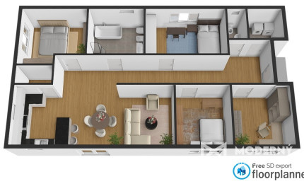 Na predaj 5-izbový rodinný dom v Moravanoch nad Váhom