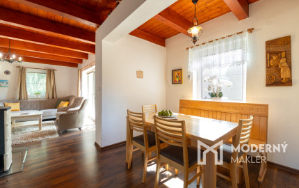 Na predaj 4-izbový rodinný dom v Moravskom Lieskovom