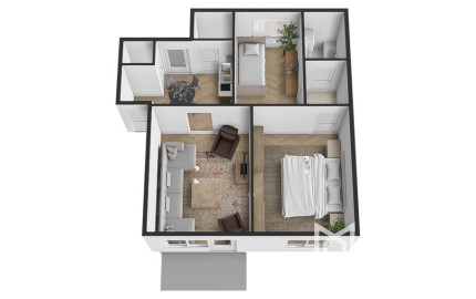 Na predaj 3-izbový byt v Žiline Na Sihoti