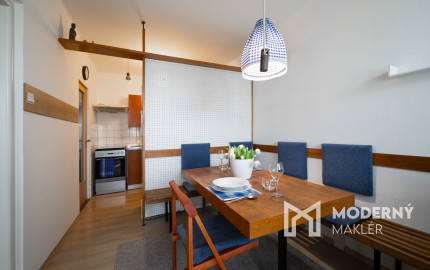 REZERVOVANÉ: Na predaj štýlový 3-izbový byt v centre Starej Turej