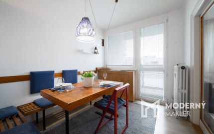 REZERVOVANÉ: Na predaj štýlový 3-izbový byt v centre Starej Turej