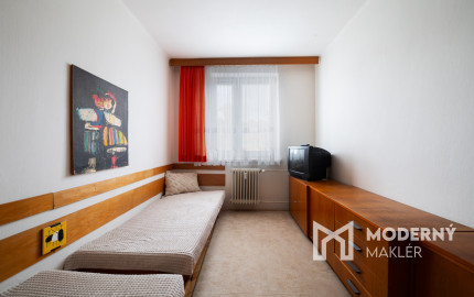 REZERVOVANÉ: Na predaj štýlový 3-izbový byt v centre Starej Turej