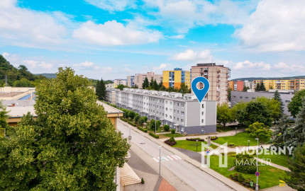 REZERVOVANÉ: Na predaj štýlový 3-izbový byt v centre Starej Turej