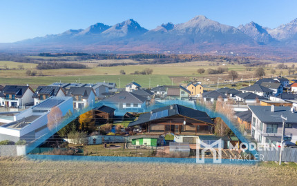 Na predaj dom snov–rodinné sídlo s jazierkom na kúpanie a panoramatickým výhľadom na Vysoké Tatry
