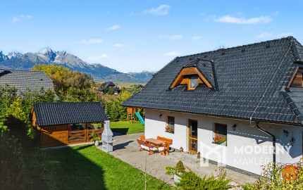 Na predaj luxusná rekreačná chata v obci Stará Lesná