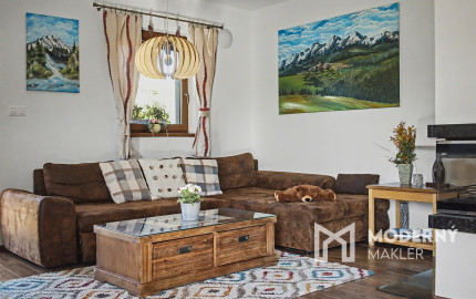 Na predaj luxusná rekreačná chata v obci Stará Lesná