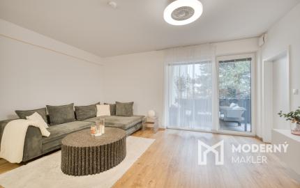 Na predaj zariadený 2-izbový byt s balkónom v Rovinke