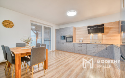 Na predaj príjemný 4-izbový byt so záhradou v Tomášove