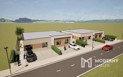 Na predaj novostavba dvojdom - Nové m. n. Váhom - Častkovce.