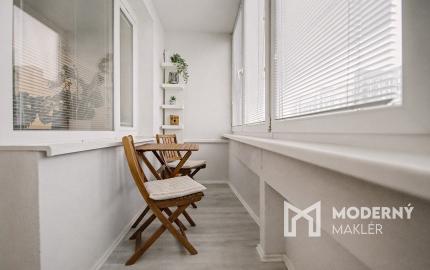 Na predaj  3-izbový byt s dvoma loggiami v Petržalke BA.