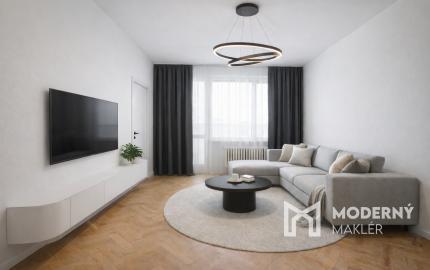 Na predaj 3-izbový byt v centre Martina