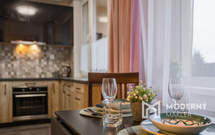 Na prenájom zariadený 1,5-izbový byt s loggiou v Košiciach