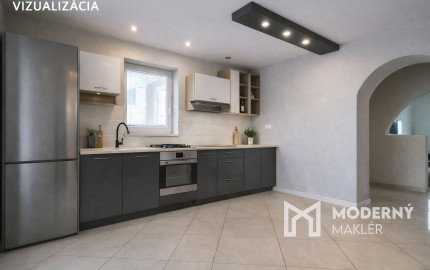 Na predaj čiastočne prerobený rodinný dom v Ruskovciach