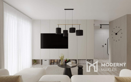 Na predaj štýlový 4-izbový byt na Hôreckej ulici v Žiline