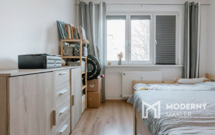 Na prenájom kompletne zariadený 2-izbový byt v centre Martina