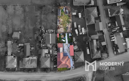 Na predaj čiastočne prerobený rodinný dom v Ruskovciach