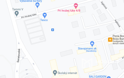 Na prenájom vonkajšie parkovacie státie v Dúbravke